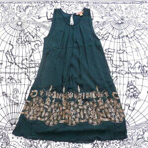 Anthropologie || Brenta Sleeveless Beaded Dress